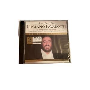 LUCIANO PAVAROTTI "THE BEST OF..." Sealed New ORIGINAL 2003 CANADA 2CD ALBUM SET
